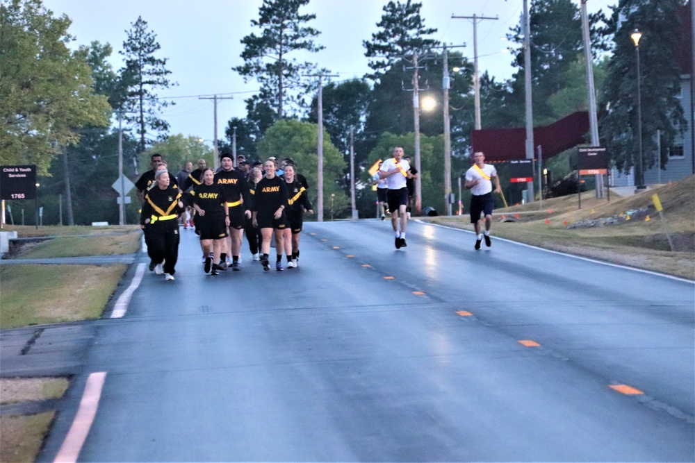 Hundreds participate in Fort McCoy’s 9/11 Memorial Run, Stair Climb honoring victims of 2001 attacks