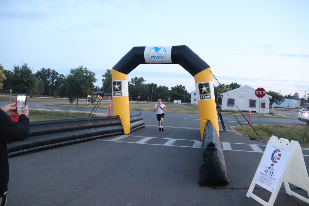 Hundreds participate in Fort McCoy’s 9/11 Memorial Run, Stair Climb honoring victims of 2001 attacks