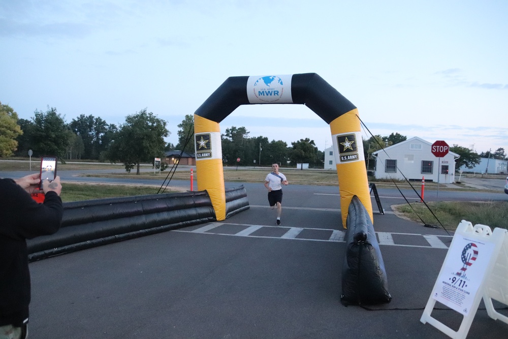 Hundreds participate in Fort McCoy’s 9/11 Memorial Run, Stair Climb honoring victims of 2001 attacks