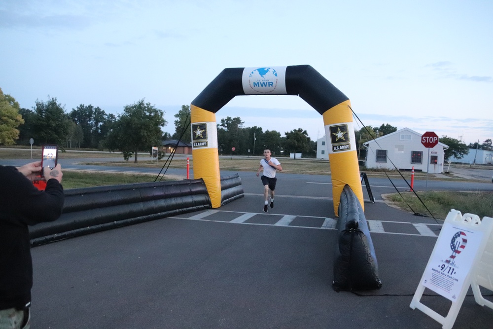 Hundreds participate in Fort McCoy’s 9/11 Memorial Run, Stair Climb honoring victims of 2001 attacks