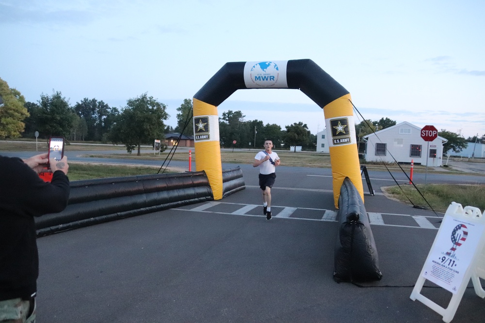 Hundreds participate in Fort McCoy’s 9/11 Memorial Run, Stair Climb honoring victims of 2001 attacks