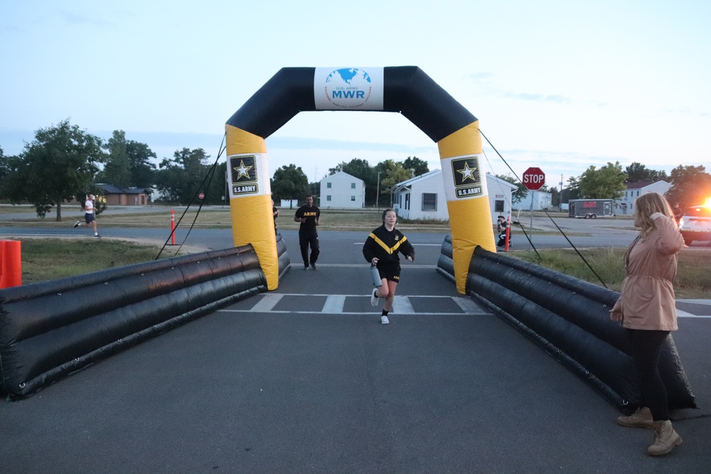 Hundreds participate in Fort McCoy’s 9/11 Memorial Run, Stair Climb honoring victims of 2001 attacks