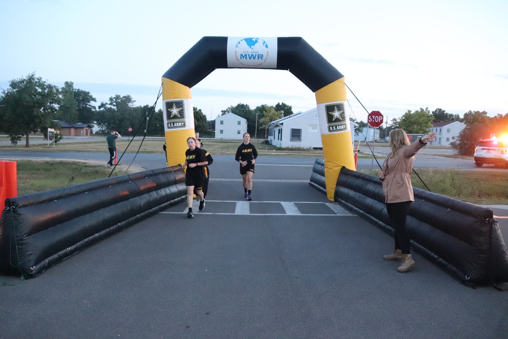 Hundreds participate in Fort McCoy’s 9/11 Memorial Run, Stair Climb honoring victims of 2001 attacks