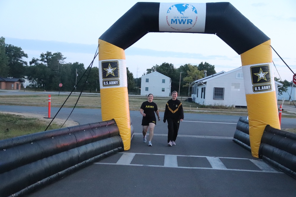 Hundreds participate in Fort McCoy’s 9/11 Memorial Run, Stair Climb honoring victims of 2001 attacks