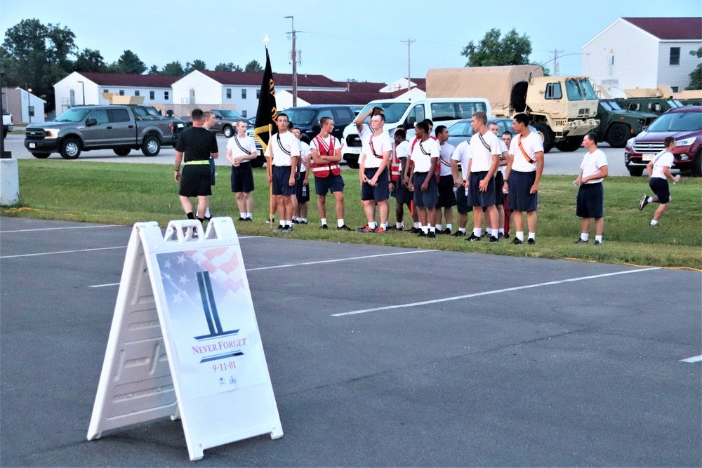 Hundreds participate in Fort McCoy’s 9/11 Memorial Run, Stair Climb honoring victims of 2001 attacks