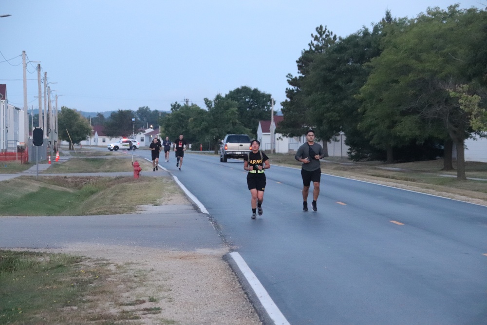 Hundreds participate in Fort McCoy’s 9/11 Memorial Run, Stair Climb honoring victims of 2001 attacks