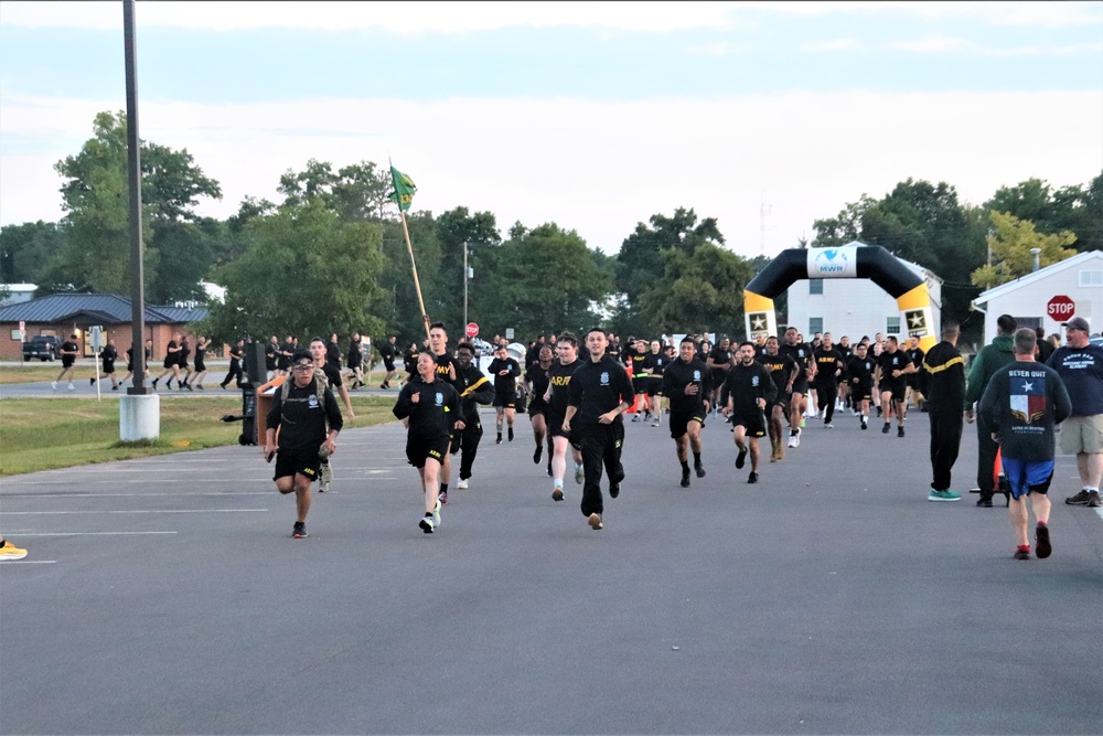 Hundreds participate in Fort McCoy’s 9/11 Memorial Run, Stair Climb honoring victims of 2001 attacks