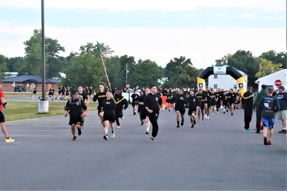 Hundreds participate in Fort McCoy’s 9/11 Memorial Run, Stair Climb honoring victims of 2001 attacks