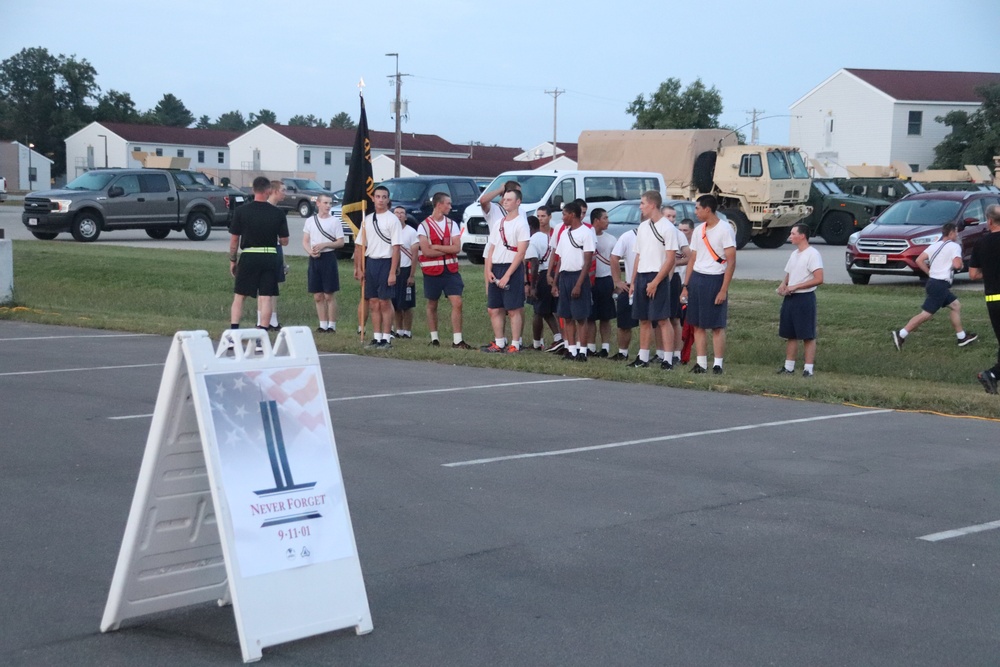 Hundreds participate in Fort McCoy’s 9/11 Memorial Run, Stair Climb honoring victims of 2001 attacks