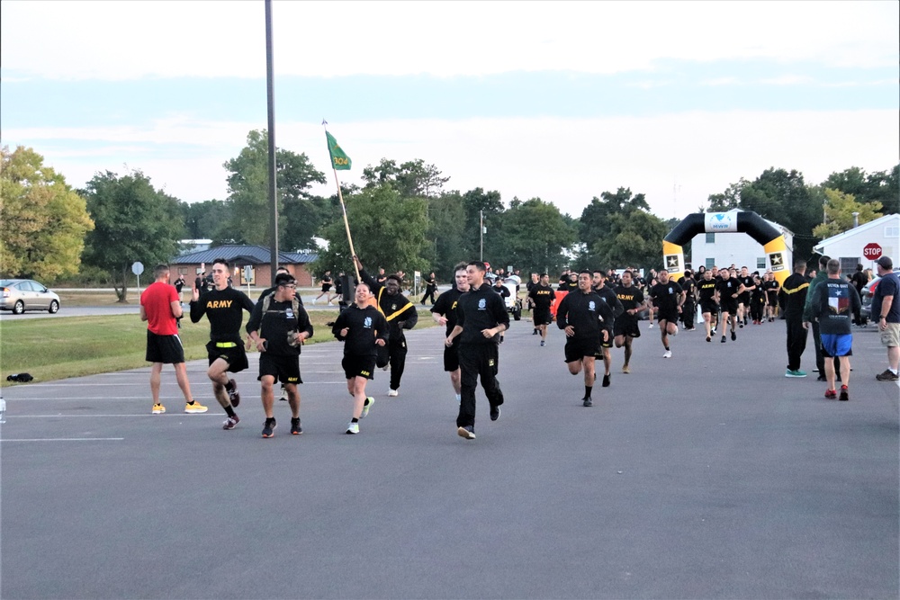Hundreds participate in Fort McCoy’s 9/11 Memorial Run, Stair Climb honoring victims of 2001 attacks