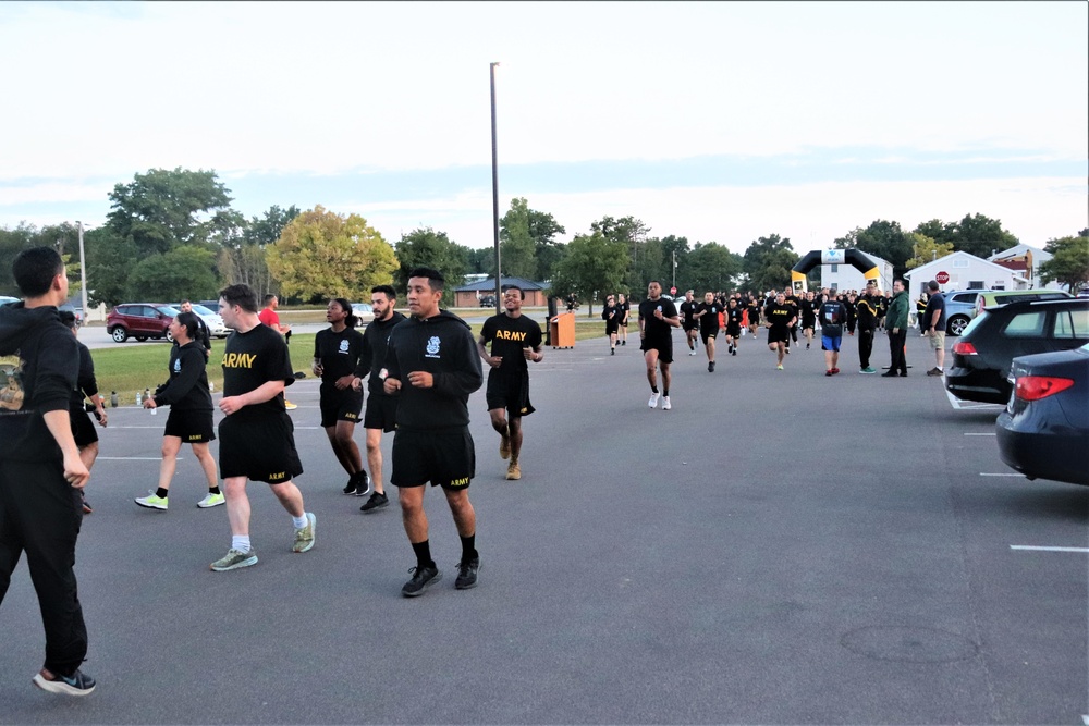 Hundreds participate in Fort McCoy’s 9/11 Memorial Run, Stair Climb honoring victims of 2001 attacks