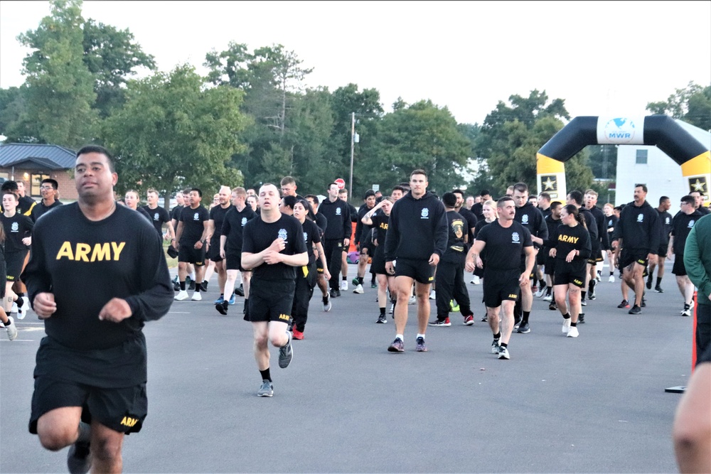 Hundreds participate in Fort McCoy’s 9/11 Memorial Run, Stair Climb honoring victims of 2001 attacks