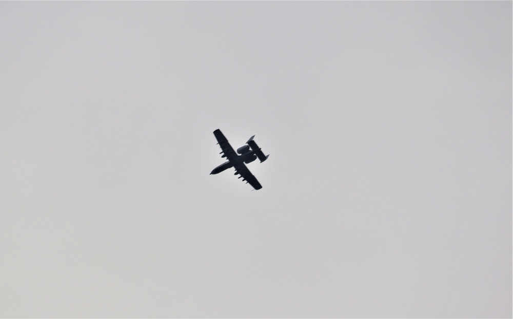 Air Force A-10 Airmen hold September 2023 training at Fort McCoy