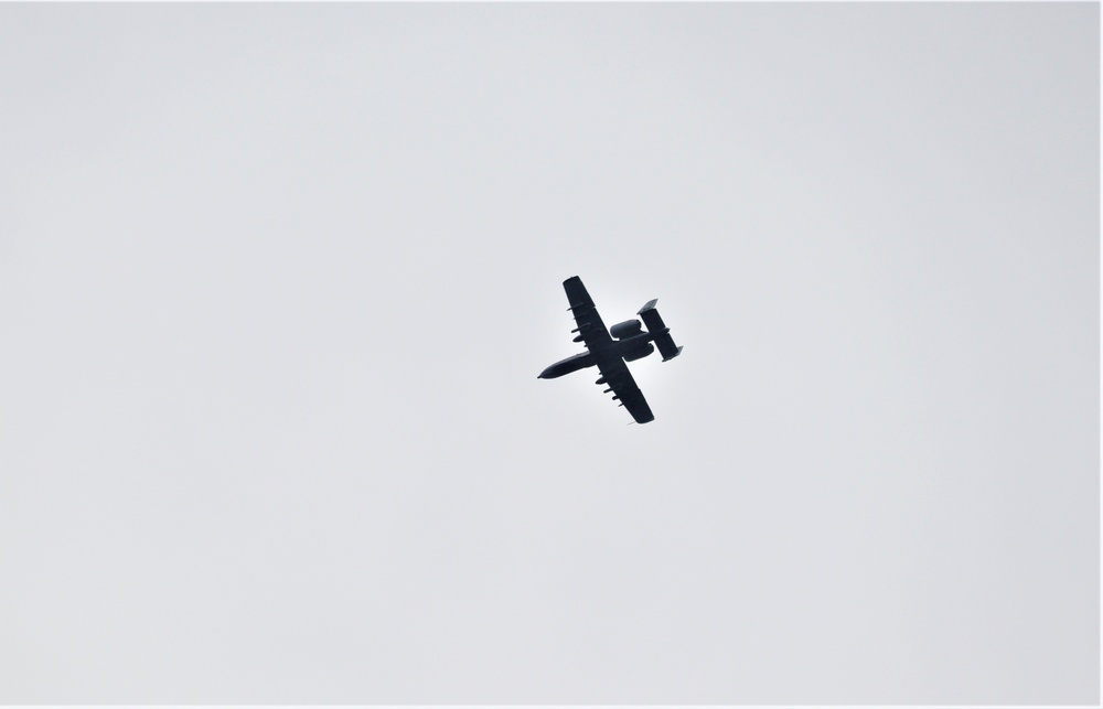 Air Force A-10 Airmen hold September 2023 training at Fort McCoy