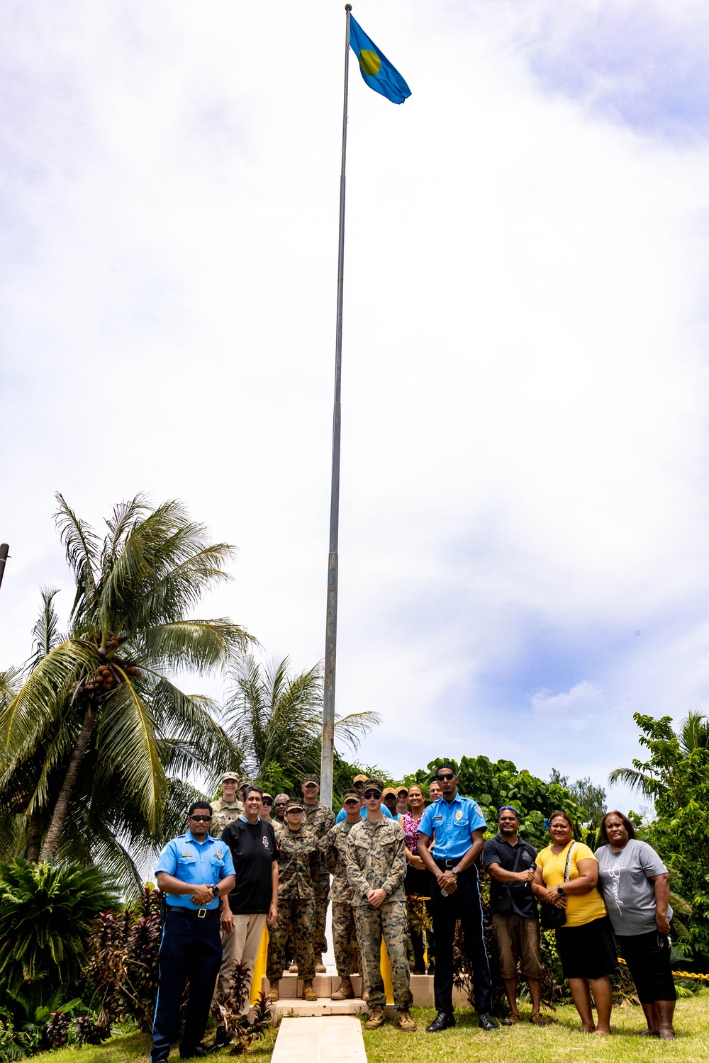KM23: President of Palau’s Flag Pole