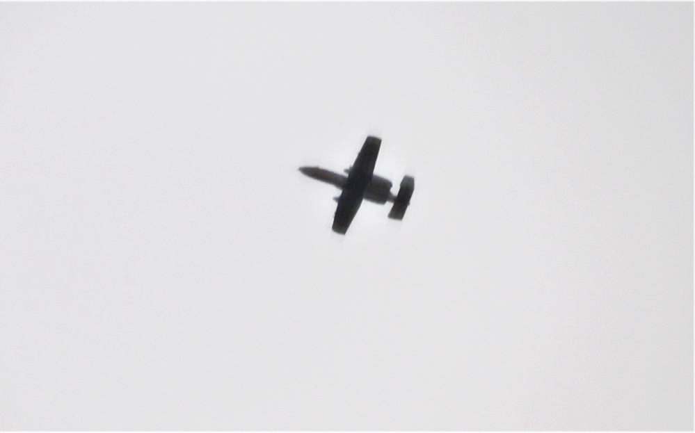 Air Force A-10 Airmen hold September 2023 training at Fort McCoy