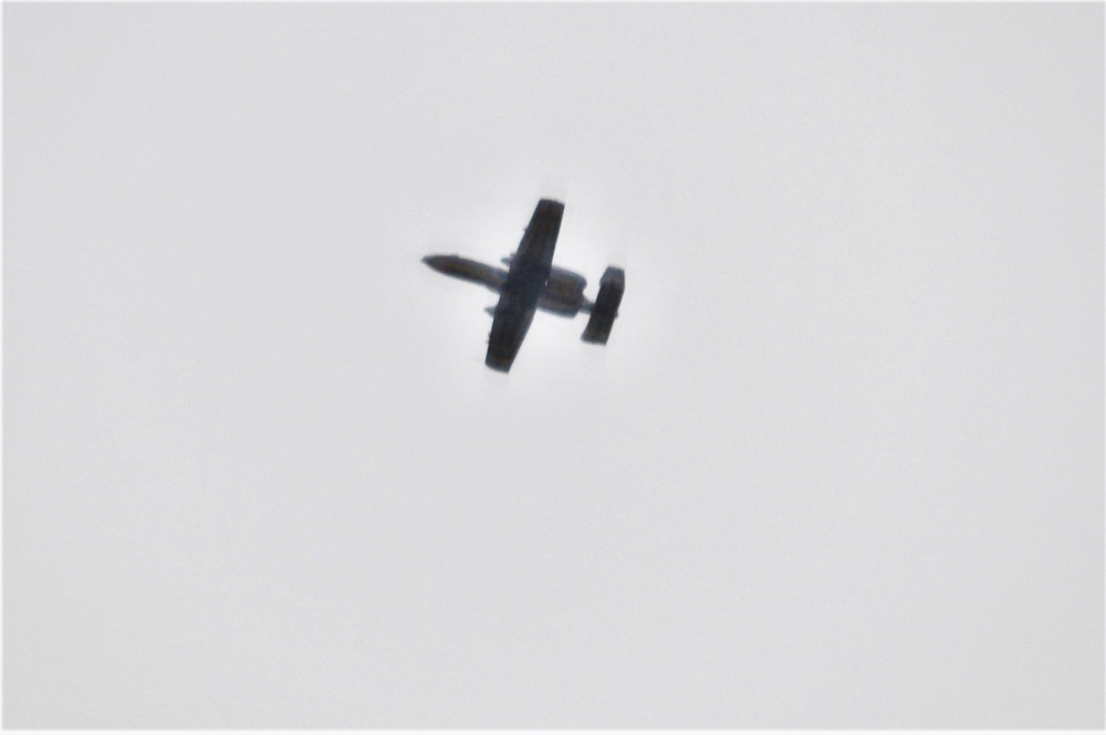 Air Force A-10 Airmen hold September 2023 training at Fort McCoy