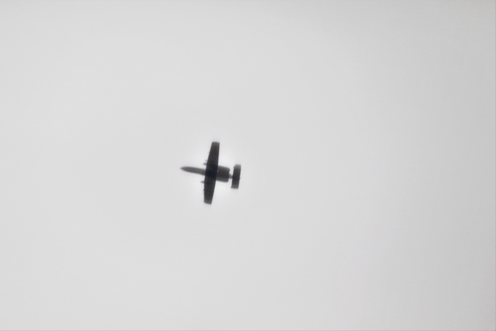 Air Force A-10 Airmen hold September 2023 training at Fort McCoy