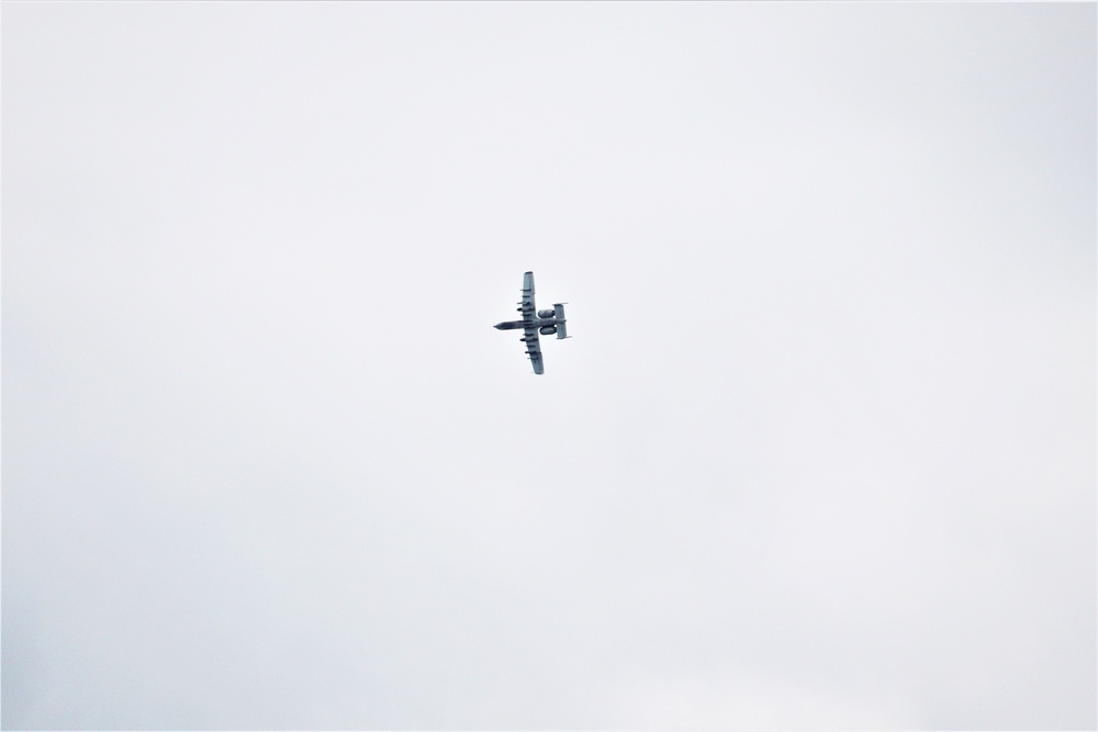 Air Force A-10 Airmen hold September 2023 training at Fort McCoy