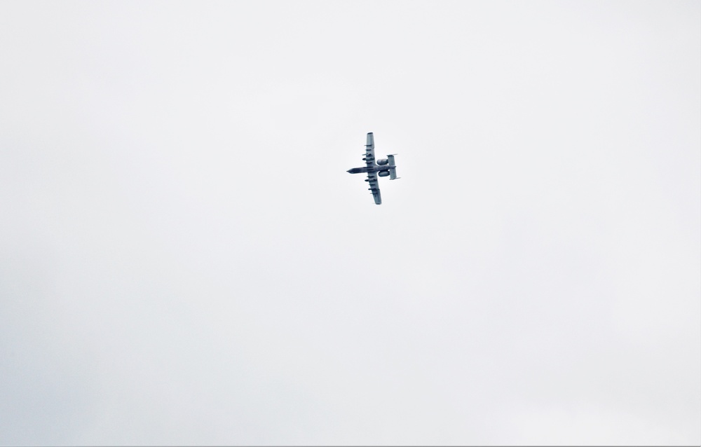 Air Force A-10 Airmen hold September 2023 training at Fort McCoy