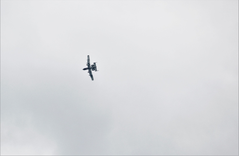 Air Force A-10 Airmen hold September 2023 training at Fort McCoy