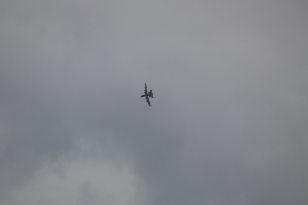 Air Force A-10 Airmen hold September 2023 training at Fort McCoy