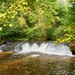 Fall colors 2023 at Trout Falls in Fort McCoy's Pine View Recreation Area