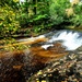 Fall colors 2023 at Trout Falls in Fort McCoy's Pine View Recreation Area