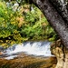 Fall colors 2023 at Trout Falls in Fort McCoy's Pine View Recreation Area