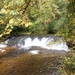 Fall colors 2023 at Trout Falls in Fort McCoy's Pine View Recreation Area