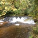 Fall colors 2023 at Trout Falls in Fort McCoy's Pine View Recreation Area