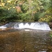 Fall colors 2023 at Trout Falls in Fort McCoy's Pine View Recreation Area