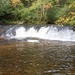 Fall colors 2023 at Trout Falls in Fort McCoy's Pine View Recreation Area