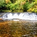 Fall colors 2023 at Trout Falls in Fort McCoy's Pine View Recreation Area