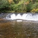 Fall colors 2023 at Trout Falls in Fort McCoy's Pine View Recreation Area