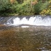 Fall colors 2023 at Trout Falls in Fort McCoy's Pine View Recreation Area