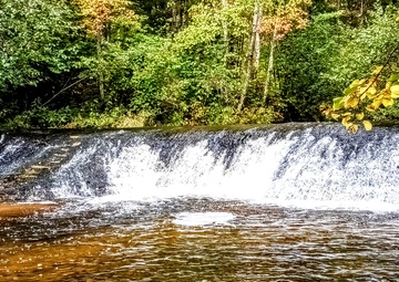 Photo Story: Fall colors 2023 at Trout Falls in Fort McCoy's Pine View Recreation Area