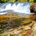 Fall colors 2023 at Trout Falls in Fort McCoy's Pine View Recreation Area