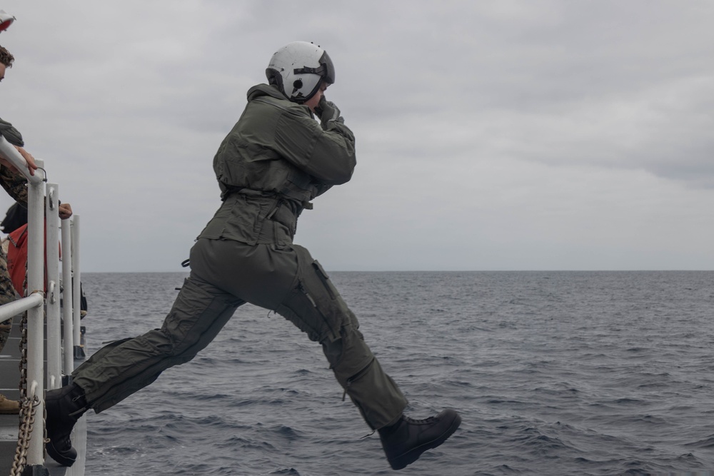 Marine Corps and Coast Guard conduct joint search and rescue exercise