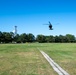 U.S. Army UH-60 Black Hawk Approaches Helipad