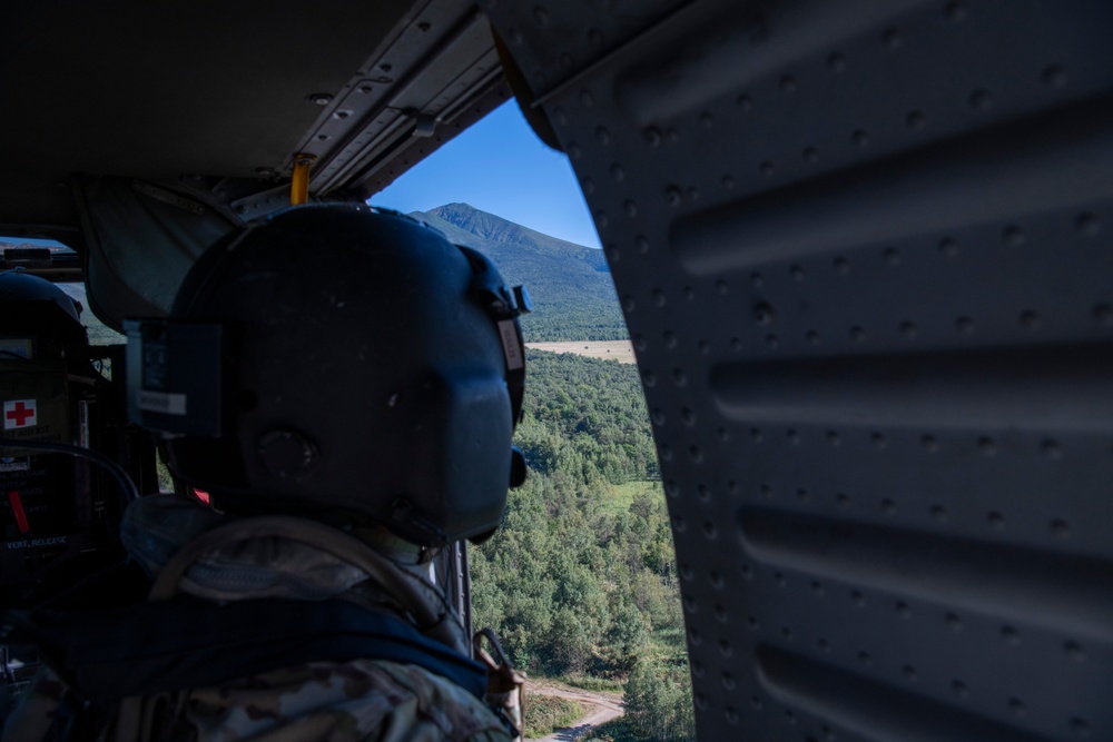 U.S. Army Soldier Conducts UH-60 Black Hawk Visual Checks