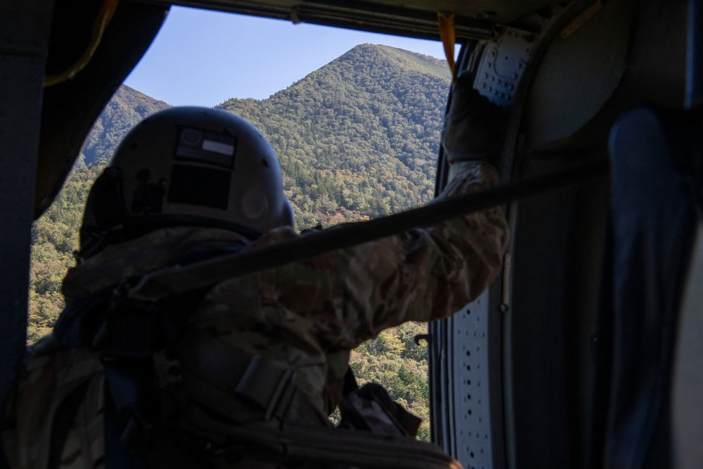 U.S. Army Soldier Conducts UH-60 Black Hawk Visual Checks