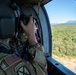 U.S. Army Soldier Photographs Area from UH-60 Black Hawk