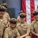 USS Tripoli Chief Pinning