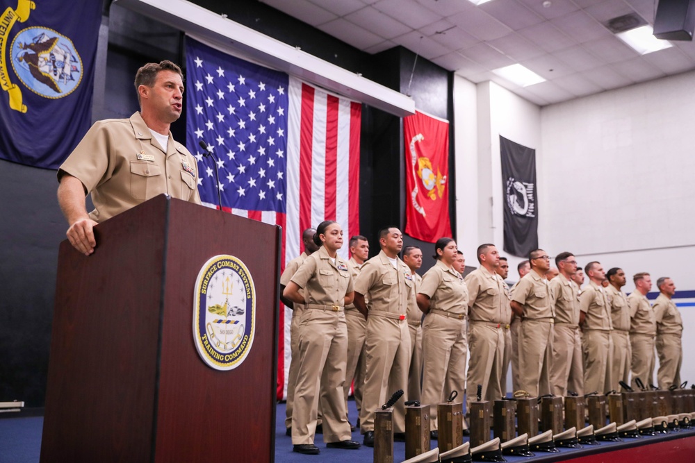 USS Tripoli Chief Pinning