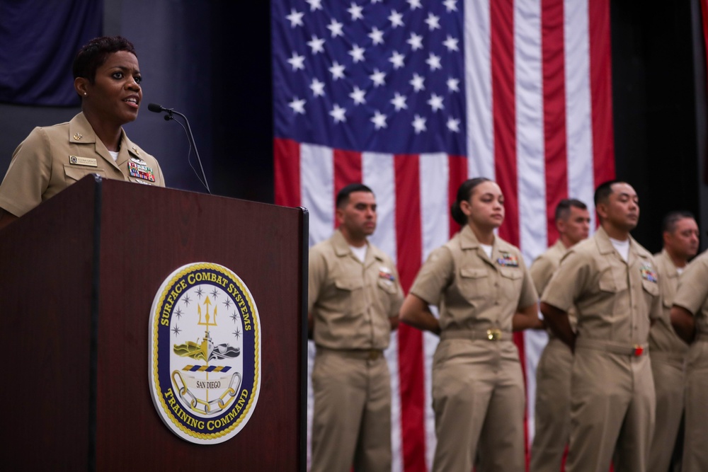 USS Tripoli Chief Pinning