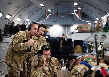 137th AES trains for the first time on KC-46 refueling aircraft