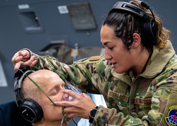 137th AES trains for the first time on KC-46 refueling aircraft