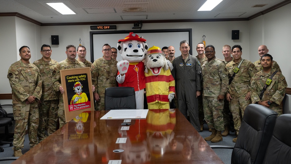 Yokota kicks off Fire Prevention Week