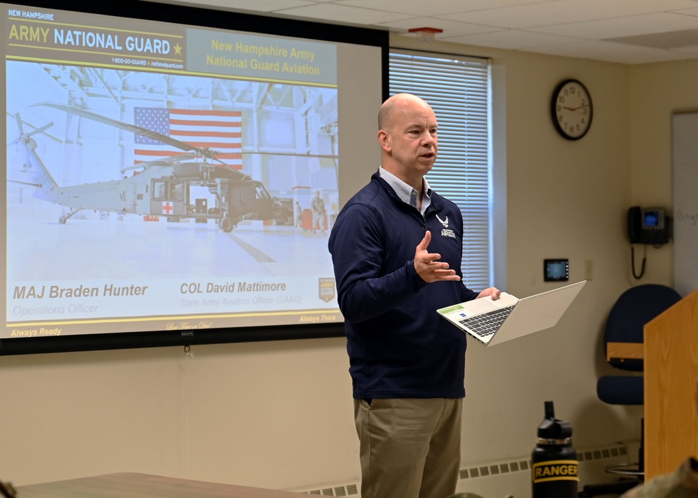NH National Guard hosts congressional staffers at aviation facility